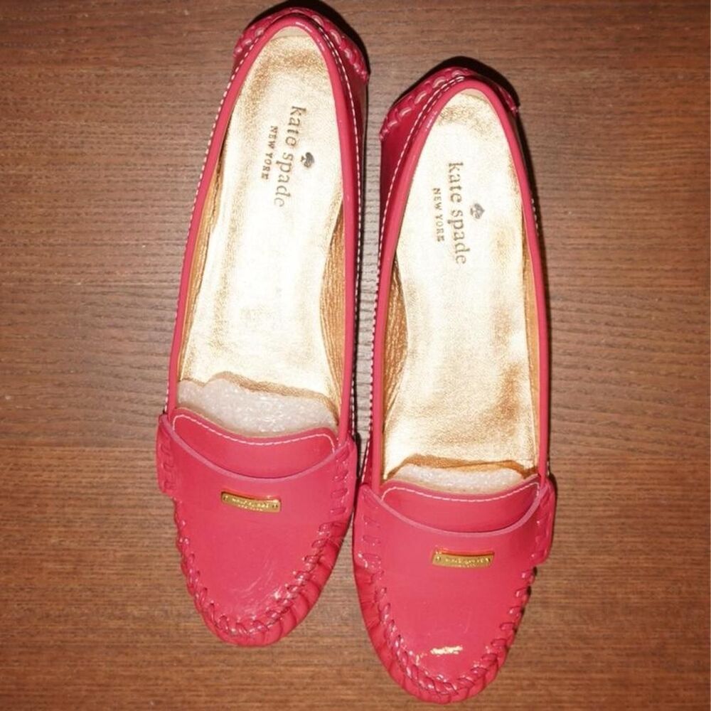 Kate-spade-new-york Women's Red and Pink Loafers
